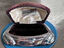 Birks Stitt Jewelers Schmuck Dose Samt Ring Box Vintage Antik ? Schatulle Etui