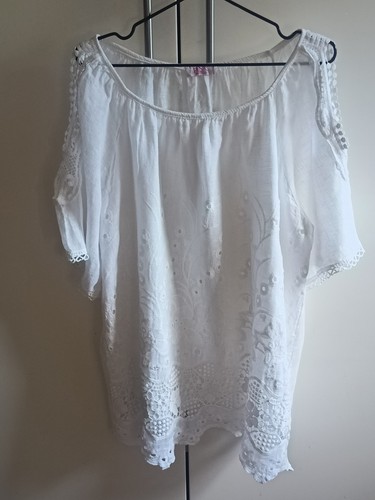 100 leinenbluse tunika mit - 100%,