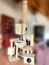 :: happypet - XXL-Katzenkratzbaum mit Höhle, Hängesack + Kratzbaumelemente ::