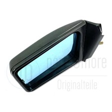 Original Audi 100/200 Typ 43 Außenspiegel plan links Glas blau NOS 433857429J