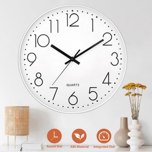 30cm geräuschlos wanduhr - wanduhr, ohne