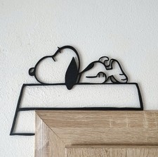 Snoopy Wanddeko Metall Peanuts