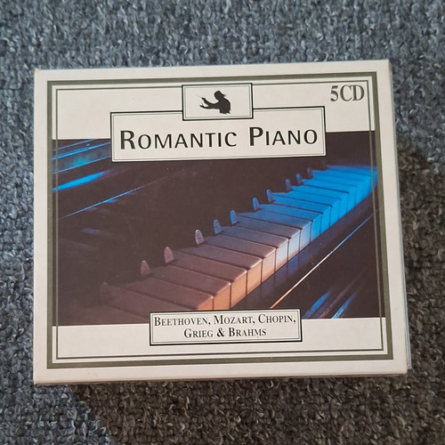 Romantic piano 5cd - piano, 5cd-box-set