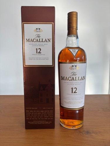 Macallan years old sherry - 12,