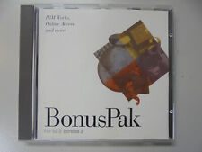 IBM OS/2 , Version 3, Bonus Pak, 1994, CD-ROM