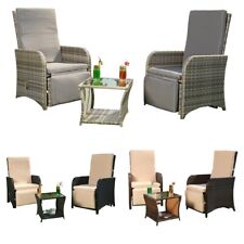Sitzgarnitur Lounge Gartenmöbel Sitzgruppe Rattan Set Gartenset Gartengarnitur