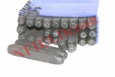 Briefsatz Stempel Metall Stahl