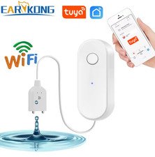 Tuya WiFi Smart Wasser Leck Sensor Flüssigkeit Leckage Alarm Überlauf Niveau