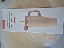 Pink Stainless Steel Isolated