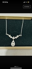 Belle époque weißgold collier 585 Mit Diamenten