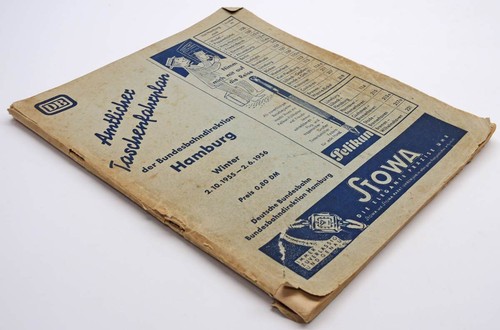 Amtlicher taschenfahrplan der - taschenfahrplan,