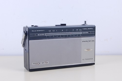 Vintage tragbares radio - tragbares,