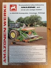 Prospekt Amazonen Werke Drillmaschine AD P  Zeitschrift Traktor Schlepper G