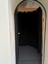 Schutzvorhang dicker Maß Vorhang Zugluft Lärmschutz Schallschutz Thermoschutz 