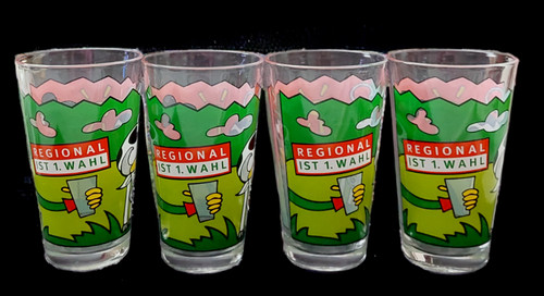 Gläser regional ist - 4,