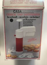 CASA NORMA Gebäck und Sahnespritze nagelneu unbenutzt