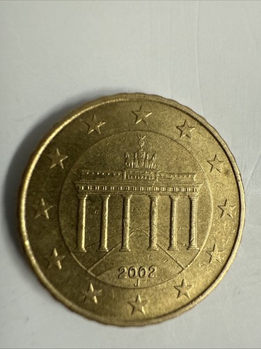 Rare euro cent coin 2002 - 10,