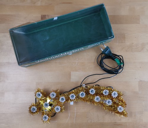 Retro weihnachtsstern - retro, /