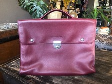 Longchamp tasche leder laptop / dokumenten / business handtasche