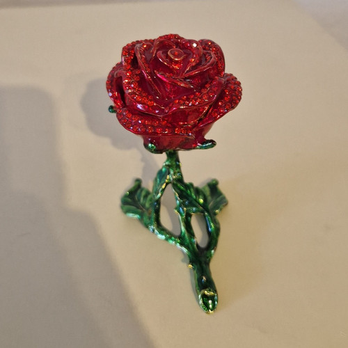 Schmuckdose rosenform aus - schmuckdose,