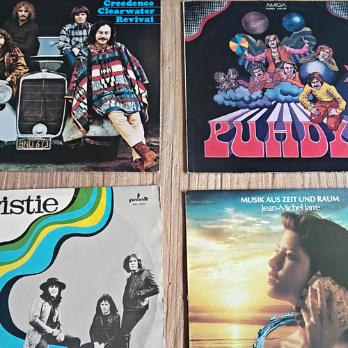 Sammlung von platten vinyl - sammlung,
