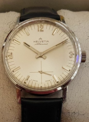 Vintage armbanduhr helvetia - armbanduhr,