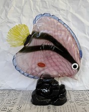 Glasobjekt Fisch  Murano Glas