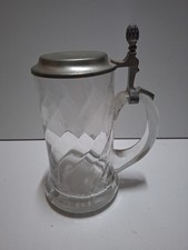 Bierkrug mit deckel Aus Glas Mit Gravur Karl 