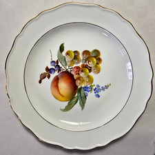 Schwerter Meissen - Obstteller 21 cm cm Durchmesser 4 Schleifstriche