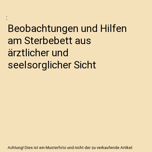 Beobachtungen und hilfen - und,