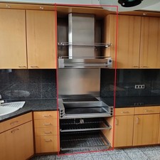 Küppersbusch Ceranfeld und Dunstabzug - Edelstahl (Gastronomie)