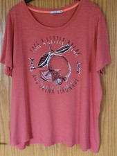 CECIL Shirt Kurzarm mit Druck Gr. XXL, 46/48 