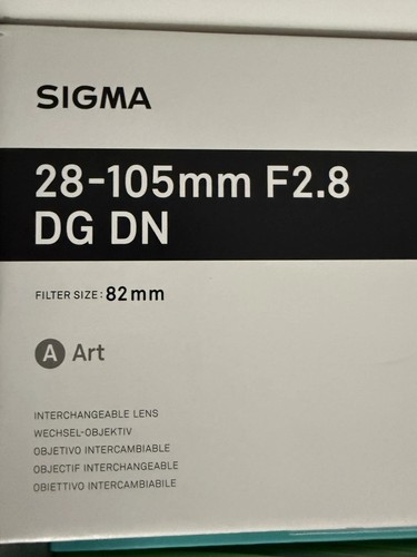 Sigma art 105mm dg dn - 28-105mm,
