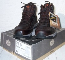 Meindl "Identity CHIASSO" Gr. 11 dunkelbraun Anilinleder + Gore-Tex + Vibram