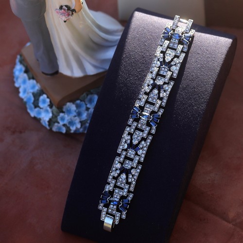 Art deco silber armband - deco,