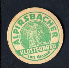 Bierdeckel Kleinformat Alpirsbacher Klosterbräu
