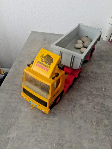 Playmobil muldenkipper lkw - muldenkipper,