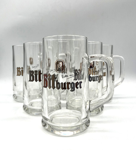 Bitburger bierkrug glas - bierkrug, krug