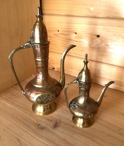 Orientalisches messing kannen - messing,