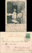 Ansichtskarte  Menschen/Soziales Leben - Kinder - In der Umkleide 1901