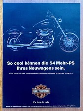 Harley-Davidson Sportster XL 883 Original 2005 Vintage Advert Werbung Reklame