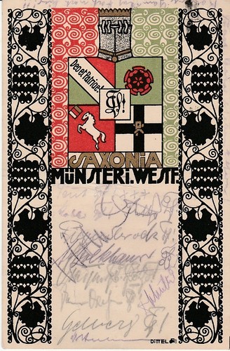 Studentika 1923 saxonia - studentika,