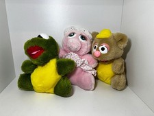 Muppet Baby Fozzy Bär, Miss Piggy, Kermit Handpuppen Plüschtier