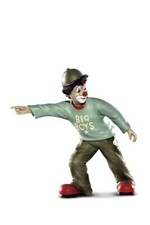 Dekofigur Indoor - Clown Big Boy gross - Sammelfigur Gildeclowns Clown-Figur ...