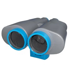 Fernglas xxl grau türkis - fernglas, für