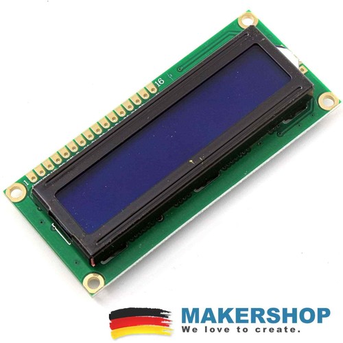Lcd 1602 blau display hd44780 - lcd,