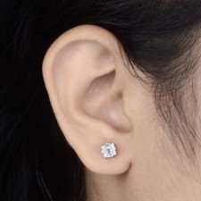 Baguette Diamant Ohrstecker