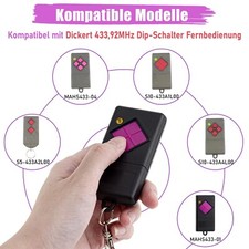 1x Handsender Dickert 1-Befehl