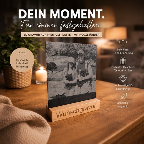 Fotoaufsteller personalisiert - fotoaufsteller,
