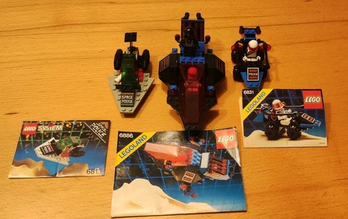 Lego space police konvolut - lego,